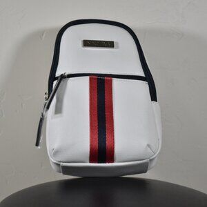 Nautica Black Red Mini Crossbody